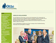 Tablet Screenshot of friedhofsgaertnerei-otte.de